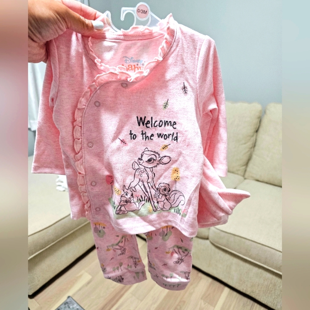 Disney Bambi Girl's Clothing Set